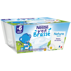 Babybio Petit Pot Brasse Nature Bio Des 6 Mois 2x130g Pas Cher A Prix Auchan