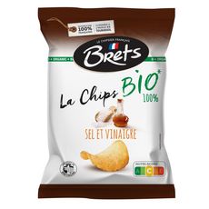 BRETS La chips bio sel et vinaigre 100g