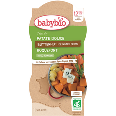 BABYBIO Bol patate douce butternut roquefort bio dès 12 mois 200g