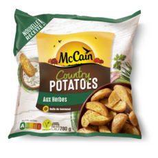 MC CAIN Country potatoes aux herbes 780g