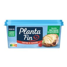 PLANTA FIN Margarine demi-del pour tartine & cuisson  500g