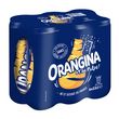 ORANGINA Boisson gazeuse à la pulpe de fruit jaune boîtes slim 6x33cl
