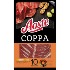 AOSTE Coppa sélection 10 tranches 100g
