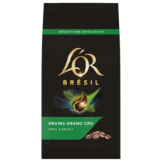 L'OR Café en grains origine du Brésil 500g