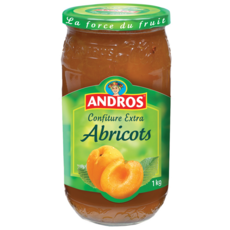ANDROS Confiture extra d'abricots 1kg