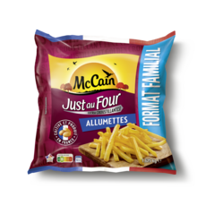 MC CAIN Just au four - Frites allumettes croustillantes vegan 1,625kg