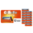 GILLETTE Fusion 5 recharges de lames de rasoir 12 pièces