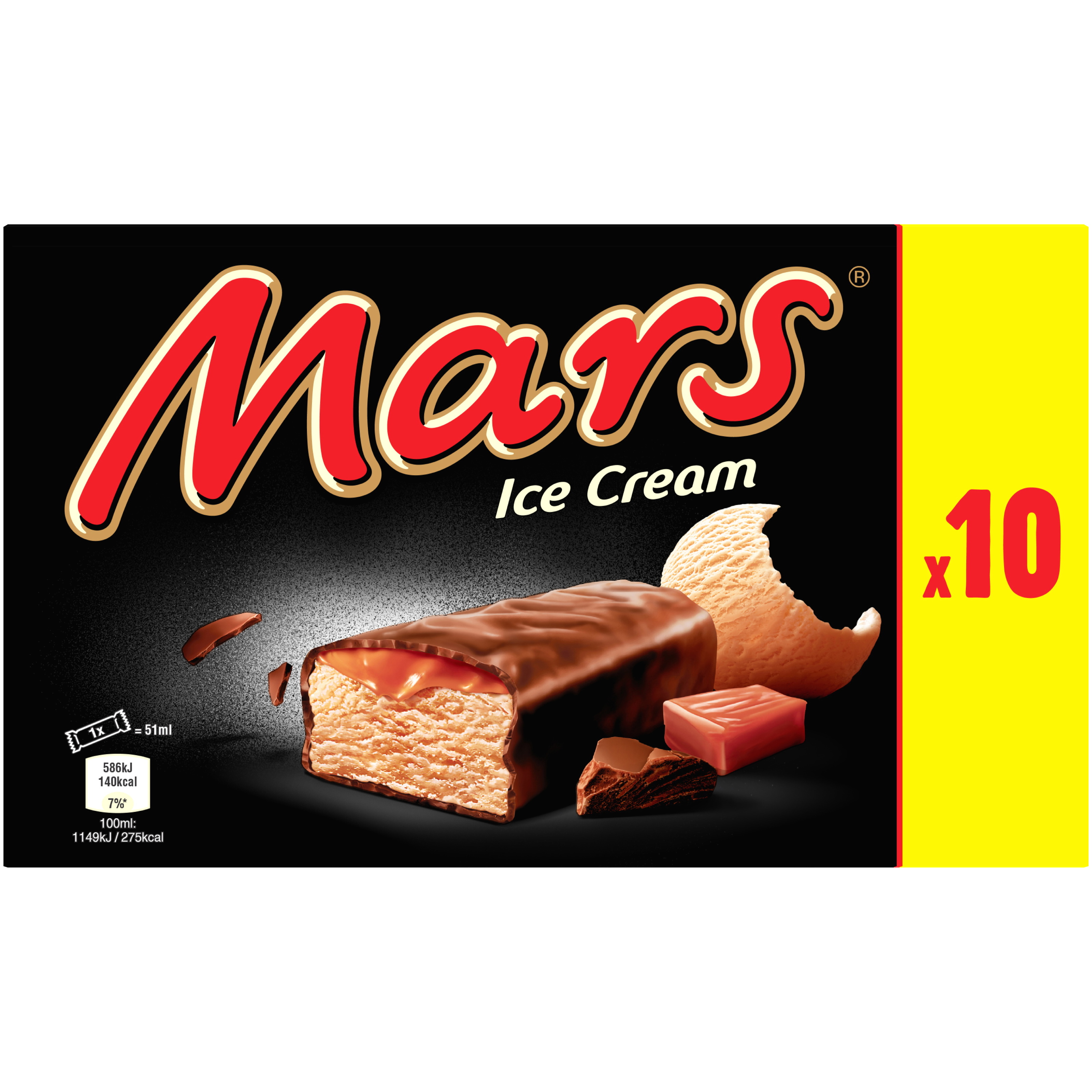 Barre de chocolat Mars