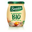 BENEDICTA Mayonnaise bio aux œufs frais bio en bocal fabriqué en France 260g
