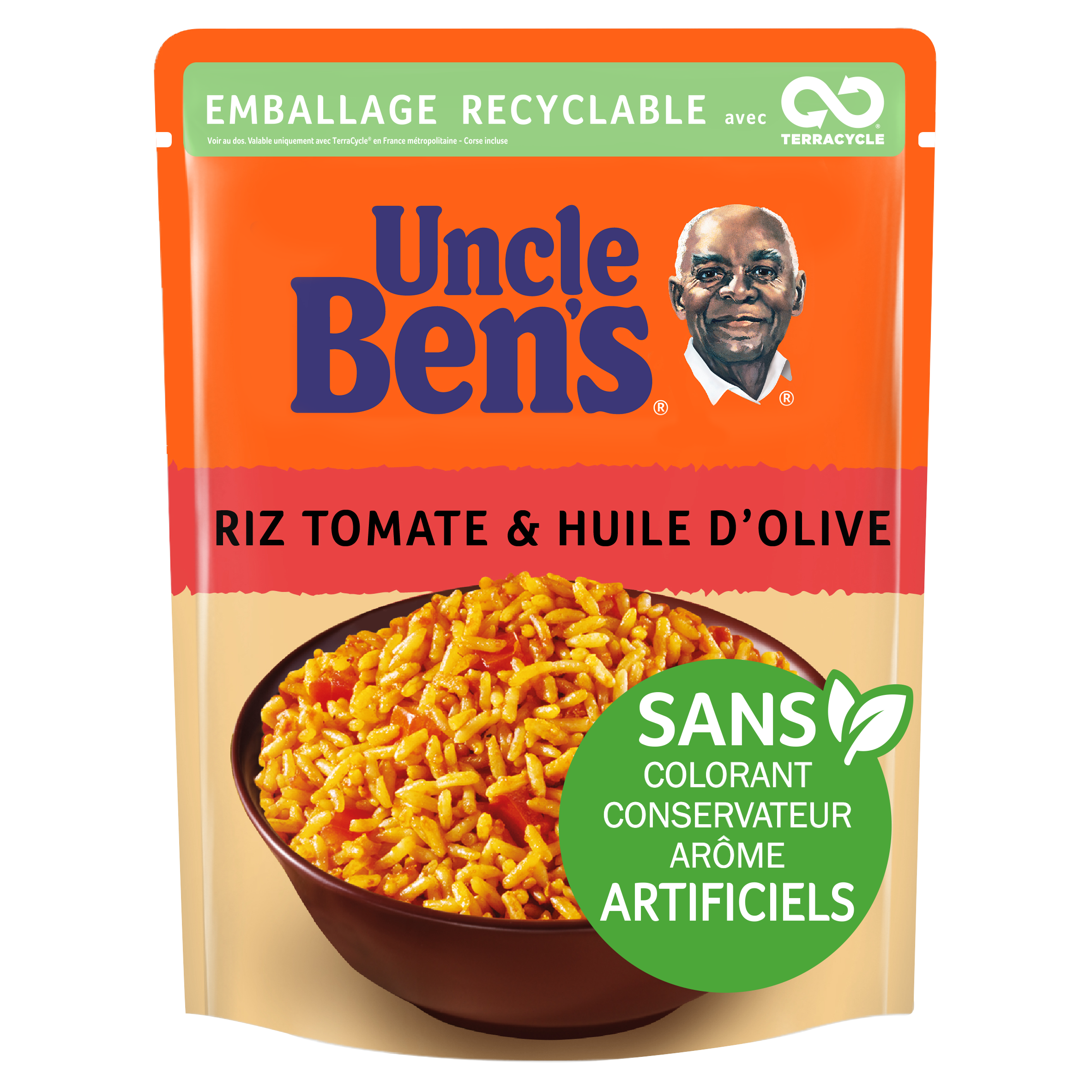 Uncle Ben's - Riz Tomate et Huile d'Olive - 250g