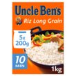 BEN'S ORIGINAL Riz long grain en sachets 5 sachets 1kg