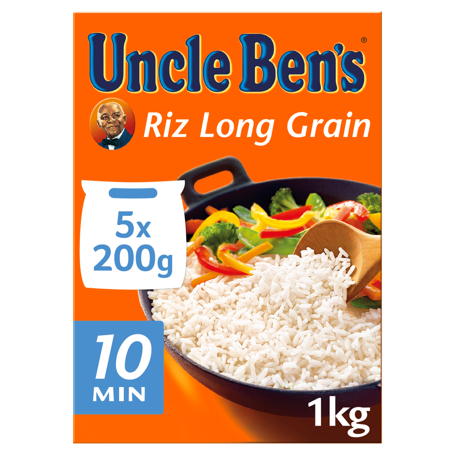 Combien De Grains De Riz Dans Un Kilo BEN'S ORIGINAL Riz long grain en sachets 5 sachets 1kg pas cher à prix  Auchan