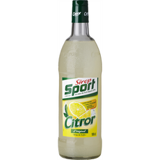 SIROP SPORT Sirop de citron Citror l'original bouteille verre 1l
