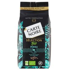 Carte Noire Cafe En Grains Bio Pur Arabica Du Perou 500g Pas Cher A Prix Auchan