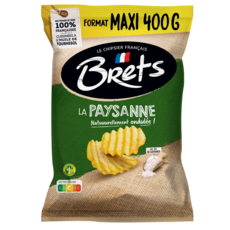BRETS Chips paysanne au sel de Guérande  400g