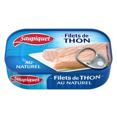 SAUPIQUET Filets de thon au naturel 81g