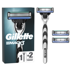 GILLETTE Match 3 rasoir avec recharges 2 recharges 1 rasoir
