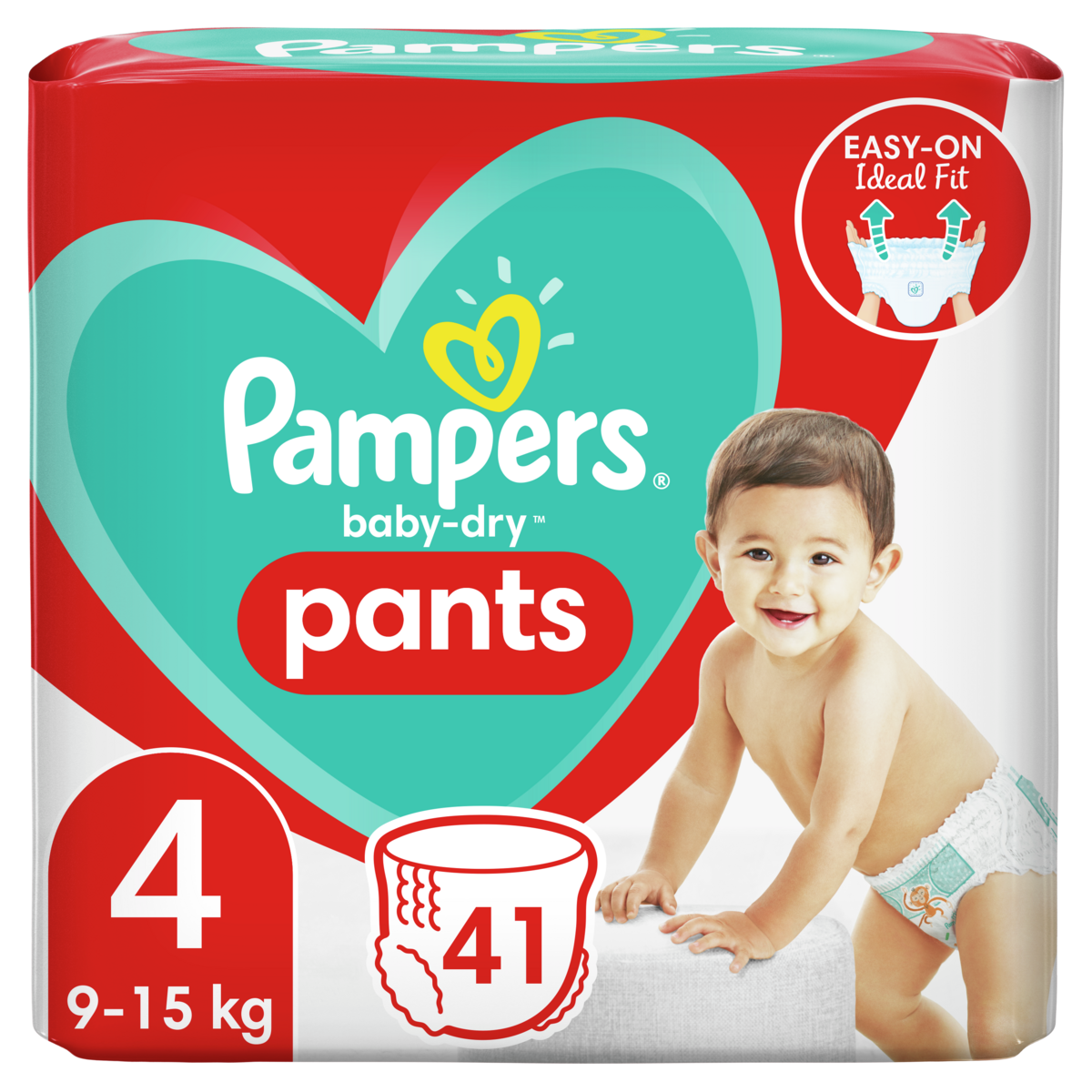 Couches-culottes Pampers Baby-Dry Pants - Taille 6 - 33 culottes