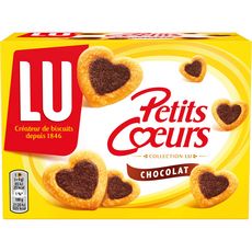 LU Petits cœurs biscuits au chocolat 125g