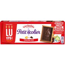 Petit Ecolier Biscuits Avec Tablette De Chocolat Noir 12 Biscuits 150g Pas Cher A Prix Auchan