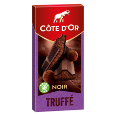 COTE D'OR Tablette de chocolat noir truffé 1 pièce 190g