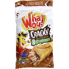 WHAOU Cracky crêpes choco noisette billes de céréales  8 crêpes 256g