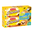 BROSSARD Savane gâteau marbré au chocolat sachets individuels 3+1 offert 4x210g