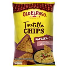 OLD EL PASO Tortilla chips saveur paprika  185g