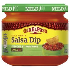 OLD EL PASO Salsa dip sauce apéritif oignons et poivrons doux 312g