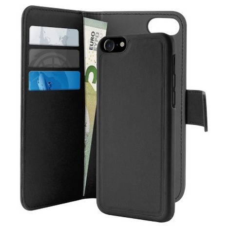 Folio Coque Magnetique 2 En 1 Pour Apple Iphone 6 7 8 Se Noir Puro Pas Cher A Prix Auchan