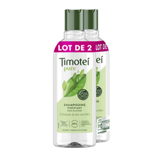 TIMOTEI Shampoing purifiant à l'extrait de thé vert 2x300ml