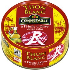 CONNETABLE Thon blanc à l'huile d'olive vierge extra label Rouge 160g