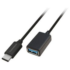 THOMSON Adaptateur USB C / USB A - Noir