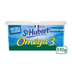 ST HUBERT Margarine oméga 3 demi sel 510g