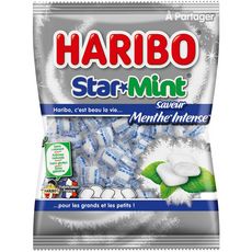 HARIBO Star Mint dragées à la menthe star mint 200g