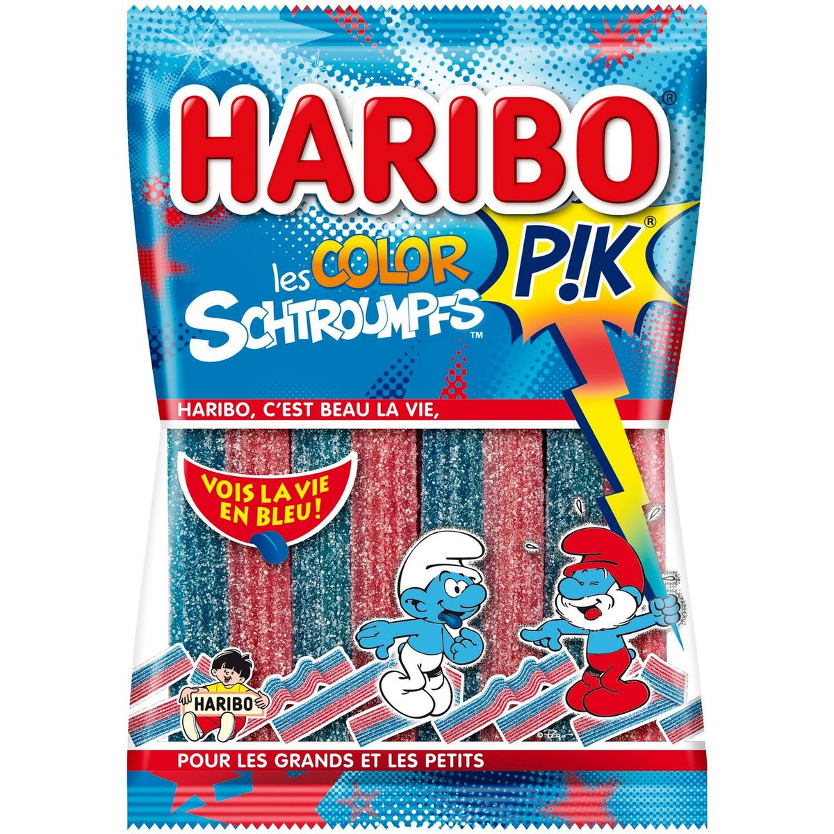 HARIBO Bonbon Schtroumpfs Pik G Pas Cher Auchan Fr