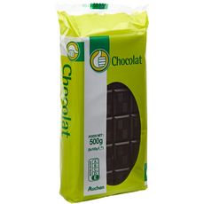 AUCHAN ESSENTIEL Chocolat noir tablette 5X100G