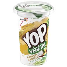 YOP Dessert végétal au lait de coco parfum vanille 200g