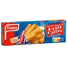 FINDUS Bâtonnet de colin façon fish & chips MSC 13 pièces 364g
