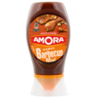 AMORA Sauce barbecue miel douce et fumée en squeeze top down 282g
