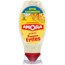 AMORA Sauce pommes frite en squeeze top down 448g