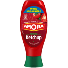 AMORA Ketchup nature squeeze top down 550g