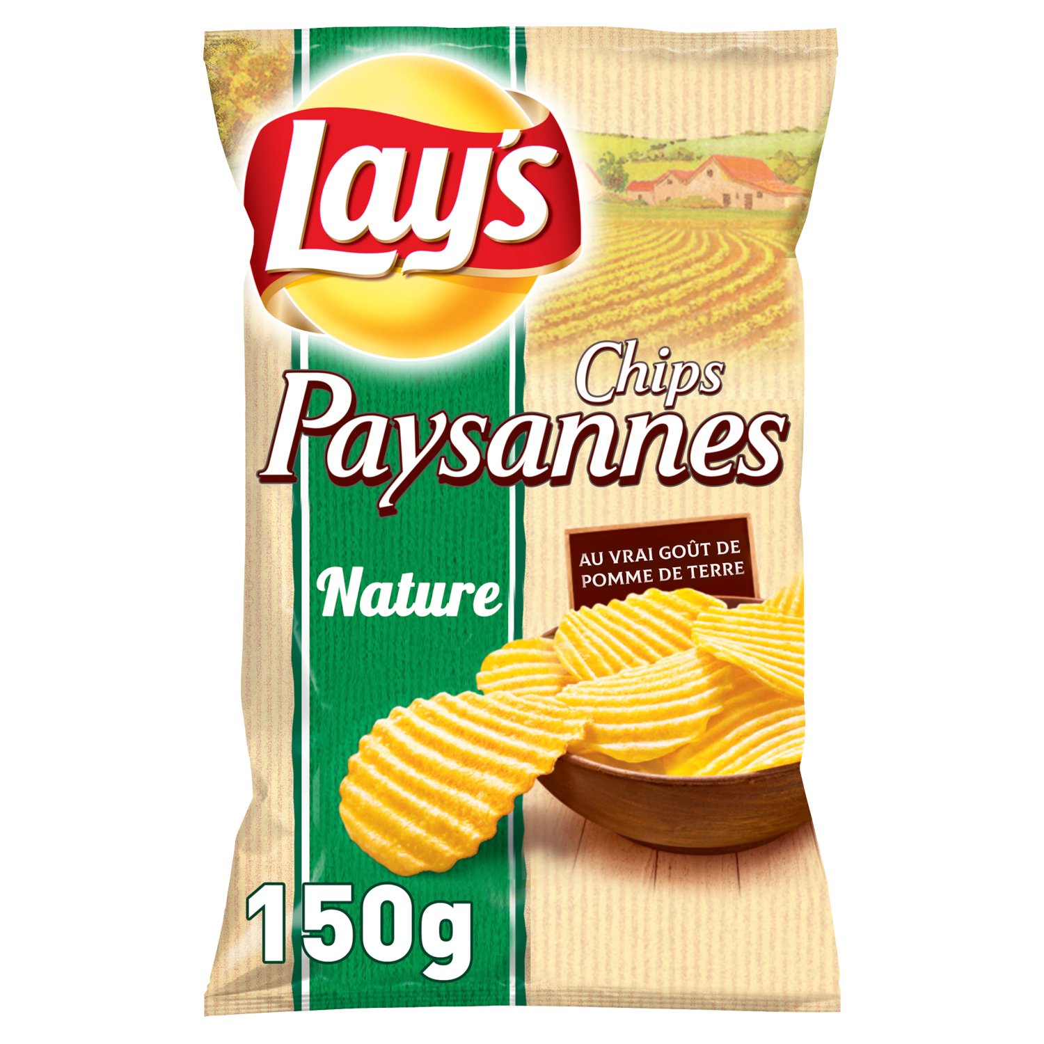 Achat / Vente Promotion Lays Chips ondulées max natures, Lot de 2x120g