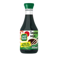 SUZI WAN Sauce soja allégée en sel  300ml