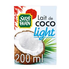 SUZI WAN Lait de coco allégé 200ml