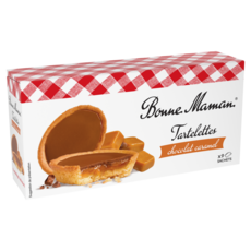 Bonne Maman Tartelettes Chocolat Caramel Sachets Fraicheur 9 Sachets 135g Pas Cher A Prix Auchan