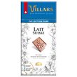 VILLARS Tablette de chocolat au lait dégustation 1 pièce 100g