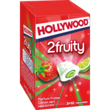 HOLLYWOOD 2fruity chewing-gums sans sucres fraise citron vert 3x10 dragées 66g