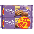 MILKA Gâteaux moelleux aux pépites de chocolat enrobés de chocolat 2 paquets 2x175g