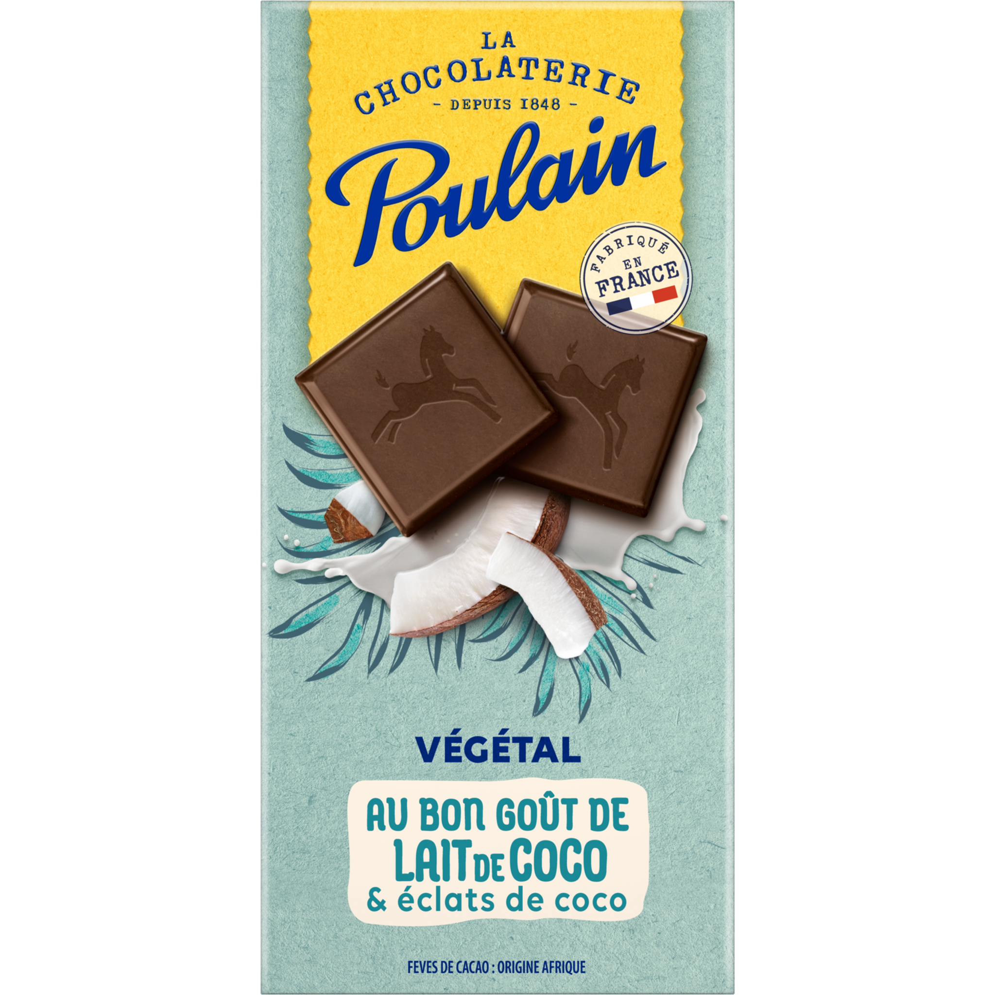 Chocolat au lait - Poulain - 95 g